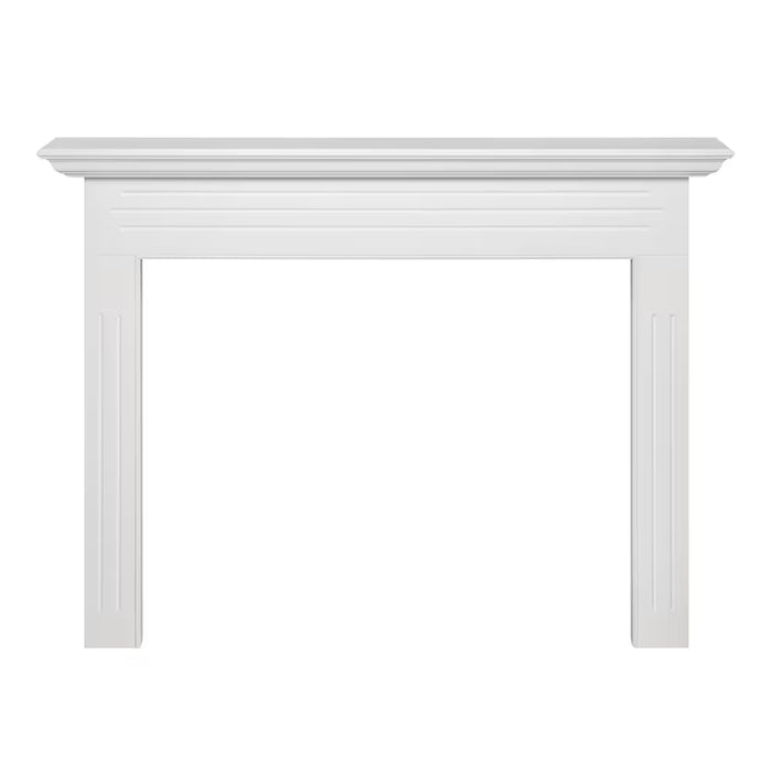 Pearl Mantels The Newport 48" Fireplace Mantel MDF White Paint