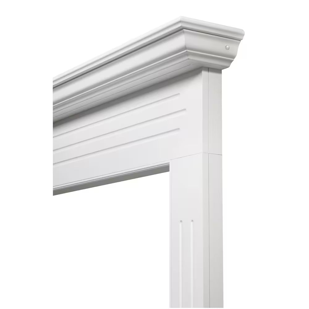 Pearl Mantels The Newport 48" Fireplace Mantel MDF White Paint