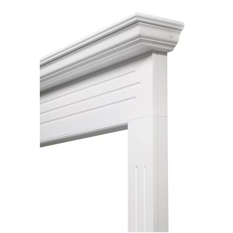 Pearl Mantels The Newport 48" Fireplace Mantel MDF White Paint