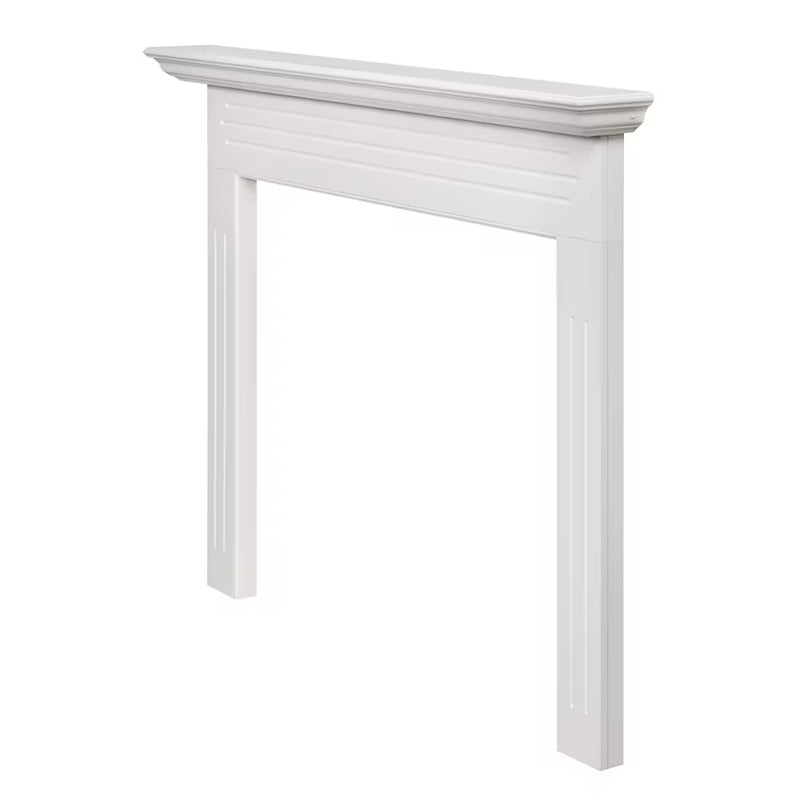 Pearl Mantels The Newport 48" Fireplace Mantel MDF White Paint