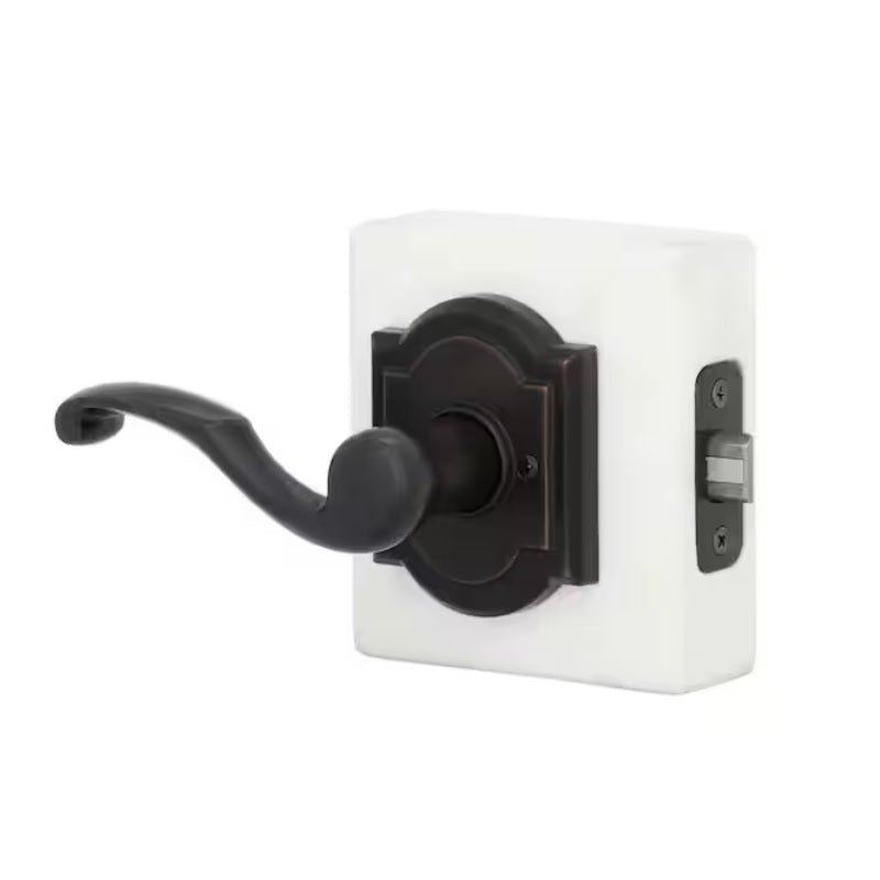 Baldwin Prestige Madrina Passage Door Lever Set in Venetian Bronze 352MDL