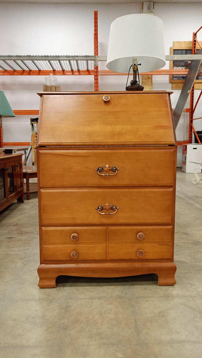 Maple Slant Front Desk