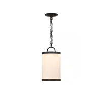 Massey 1-Light LED Outdoor Pendant in Black