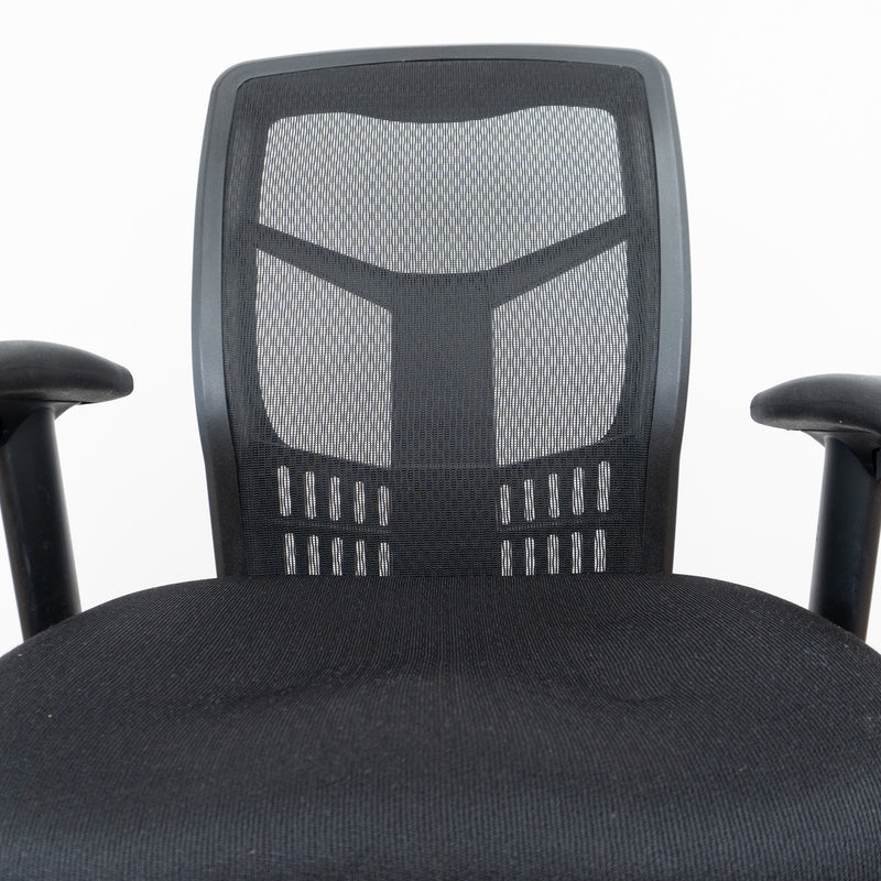 Fabric/Mesh Office Chair - Black W 25 3/4" x H 44 7/8" x D 19 3/4"