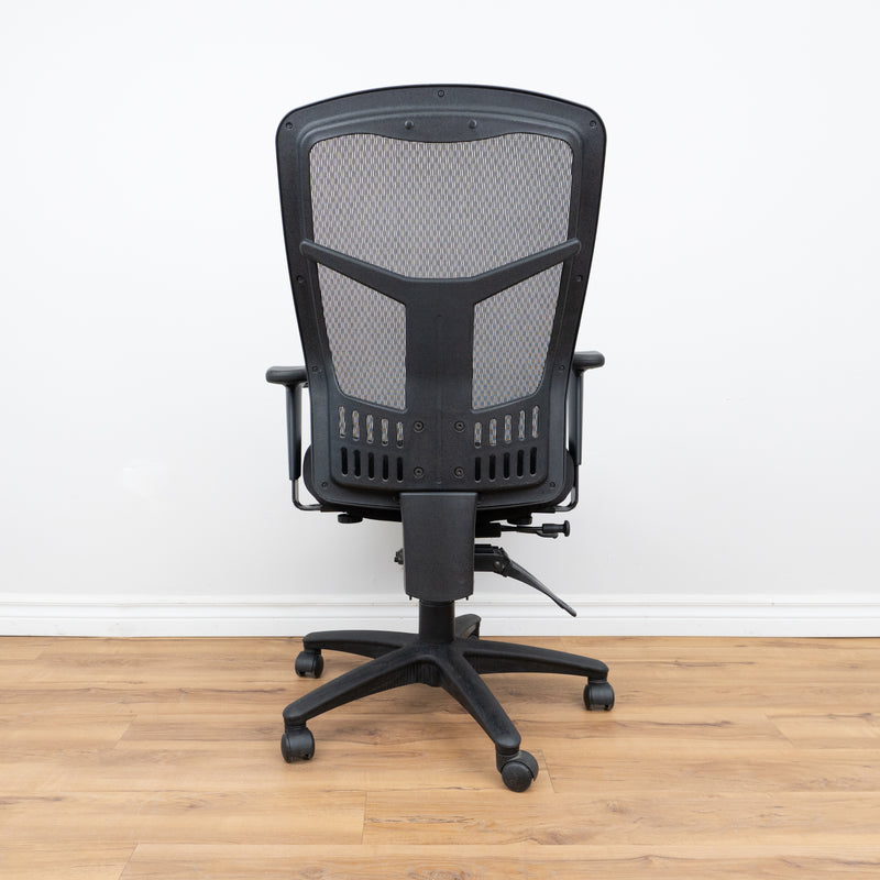 Fabric/Mesh Office Chair - Black W 25 3/4" x H 44 7/8" x D 19 3/4"