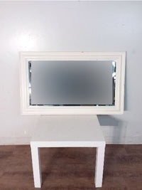 Cream Framed Mirror