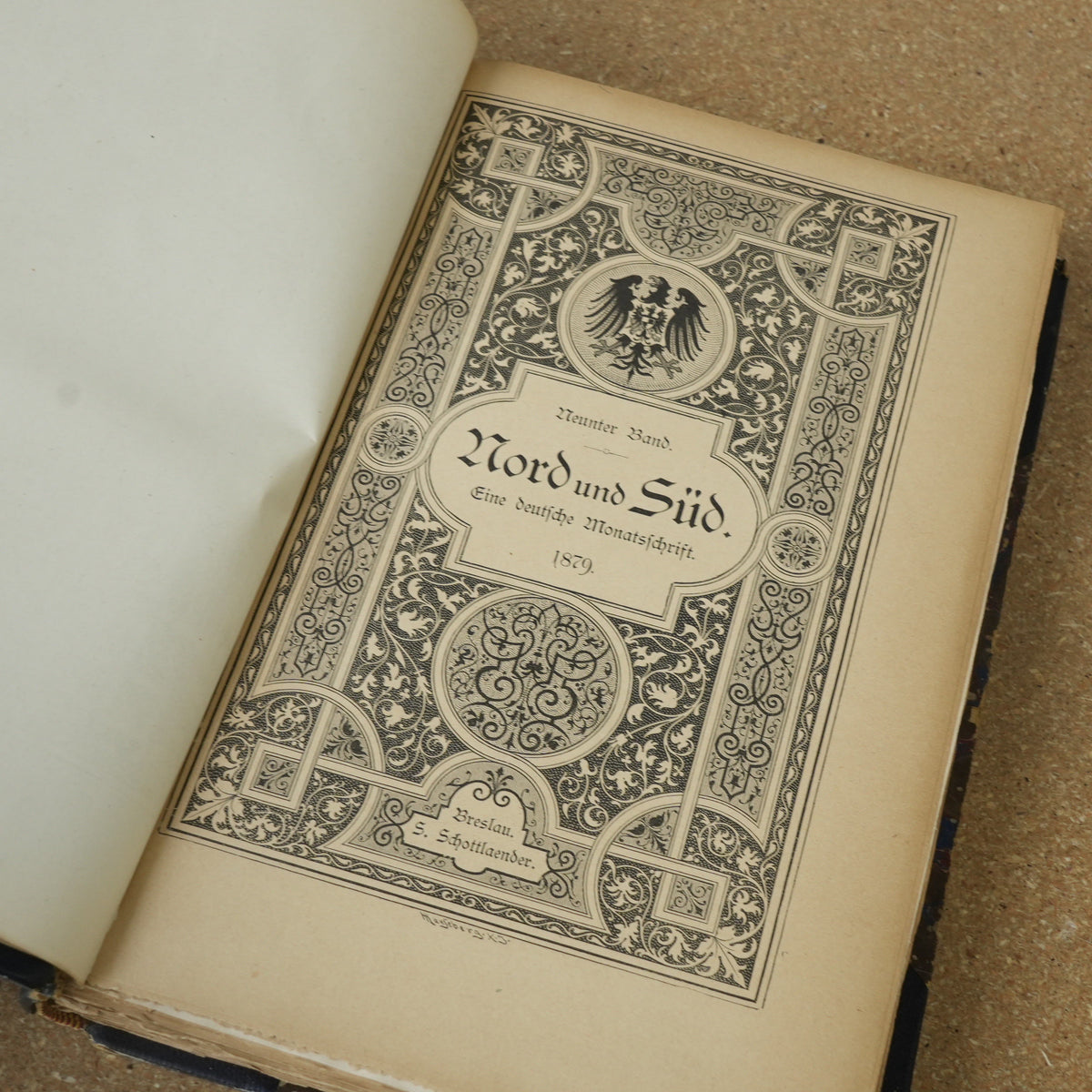 Nord und Süd. Eine deutsche Monatsschrift by Paul Lindau Vol 9 1879