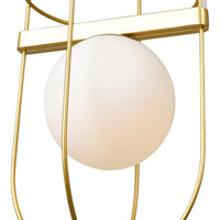 3-Light Orbit Medallion Pendant Light