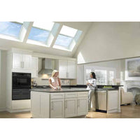 VELUX 22-1/2-inch x 46-1/2-inch Fixed Curb-Mount Skylight with Tempered Low-E3 Glass