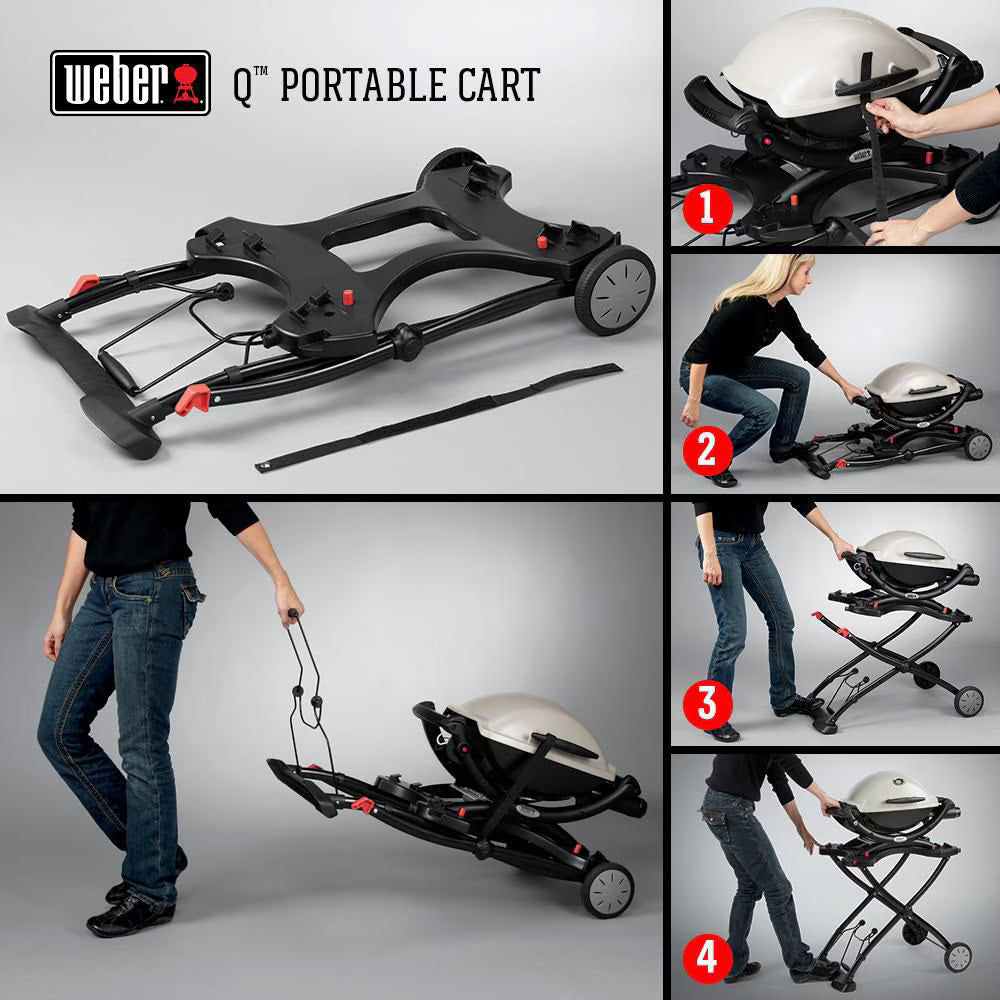 Weber Q Portable BBQ Grill Cart