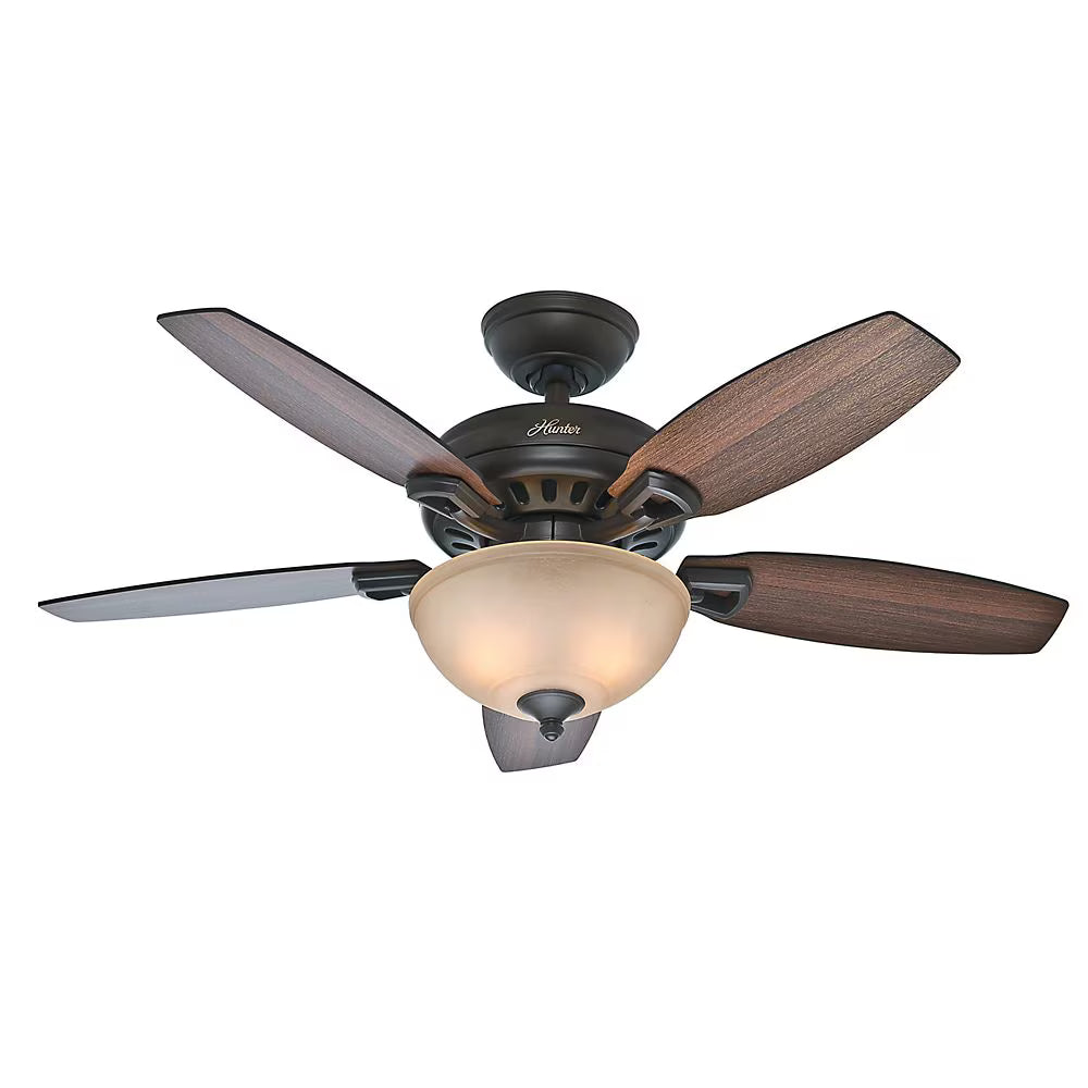 Hunter Ceiling Fan and light - (New)