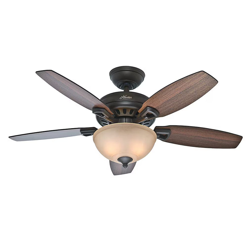 Hunter Ceiling Fan and light - (New)