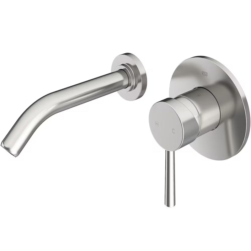 VIGO Olus Single-Handle Wall Mount Bathroom Faucet
