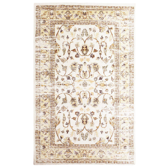 Lanart Rug Cozy Cream 8 ft. X 10 ft. Traditional Indoor Area Rug