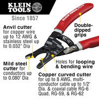 Klein Tools Coax Cable Installation Kit with Zipper Pouch
