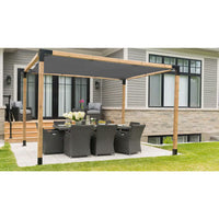 TOJA GRID Trio Corner Brackets for 4x4 Wood Posts (2-Pack)
