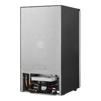 Vissani 3.2 cu. ft. Stainless Steel Compact Mini Refrigerator with 3 Shelves - ENERGY STAR