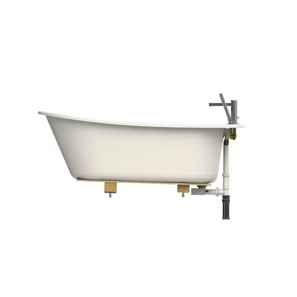 MAAX F2 Drain kit in ABS for Freestanding Bathtub Installation