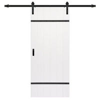 TRUporte Easy Barn Door Hardware Kit