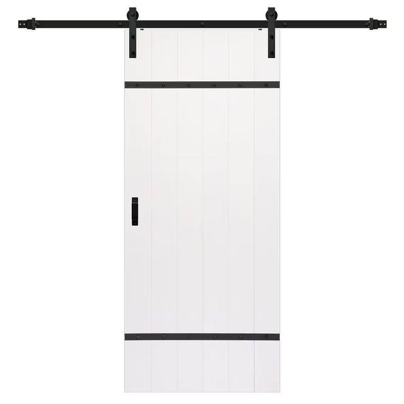 TRUporte Easy Barn Door Hardware Kit