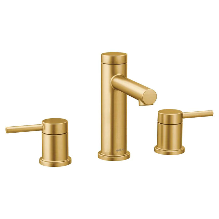 2 Handle 8-to-16-inch Bathroom Sink Faucet Brushed Gold