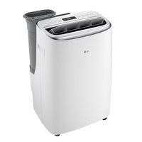 LG Electronics 10,000 BTU DOE/SACC (14,000 BTU ASHRAE) 115V Dual Inverter Smart Wi-Fi Portable Air Conditioner Cools 450 Sq. Ft. with Remote Control in White