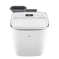 LG Electronics 10,000 BTU DOE/SACC (14,000 BTU ASHRAE) 115V Dual Inverter Smart Wi-Fi Portable Air Conditioner Cools 450 Sq. Ft. with Remote Control in White