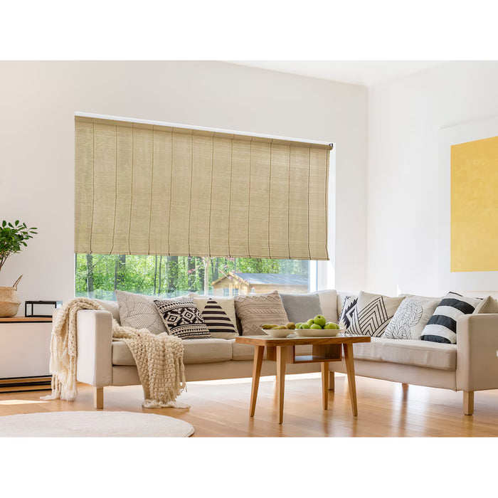72-inch x 72 inch Cordless Matchstick Bamboo Shade