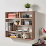Sanya Weathered Oak MDF Wall Shelf