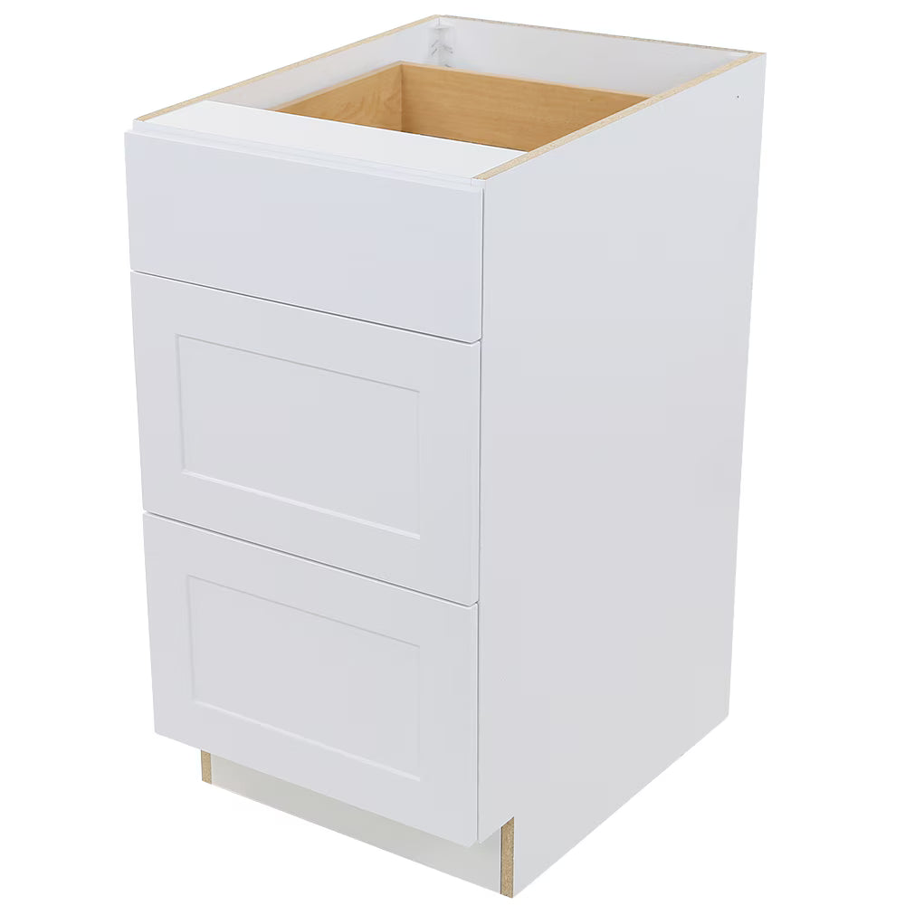 18" 3 Drawer Base Cabinet