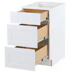 18" 3 Drawer Base Cabinet