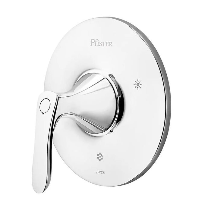 Pfister Weller Polished Chrome Faucet with 5-Function Shower Head and Bathtub Faucet