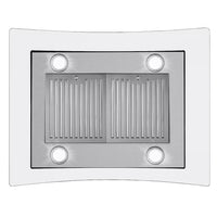 Cosmo 30 in. Lumin Collection Ducted Island Range Hood, Soft Touch Controls