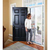 Andersen LuminAire 32-inch to 36-inch W x 80-inch H Black Retractable Screen for Single Entry Door