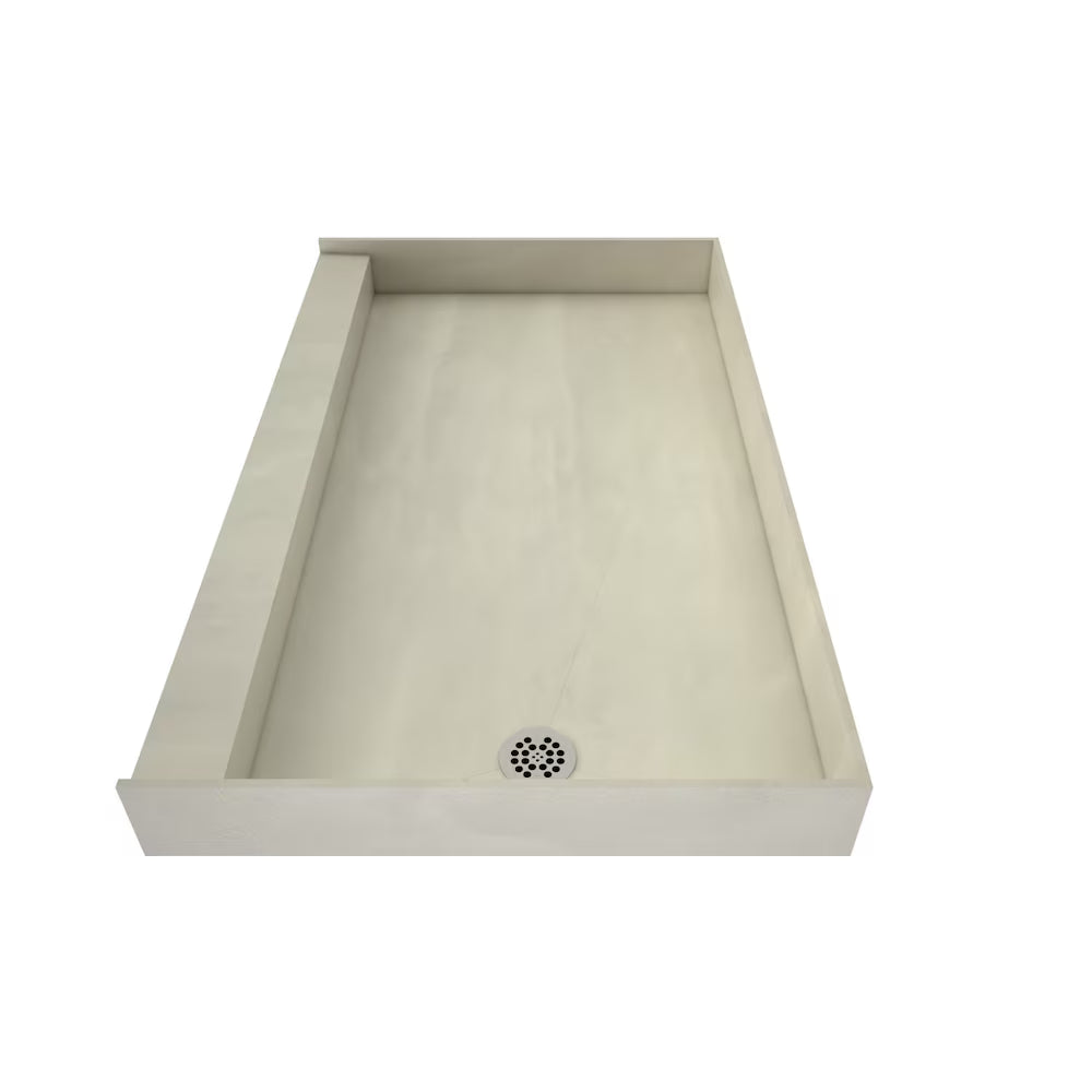 Tile Redi Redi Base 32 in. x 60 in. Single Threshold Shower Base in Yellow with Right Drain- 3260RSPVC-13-2-4