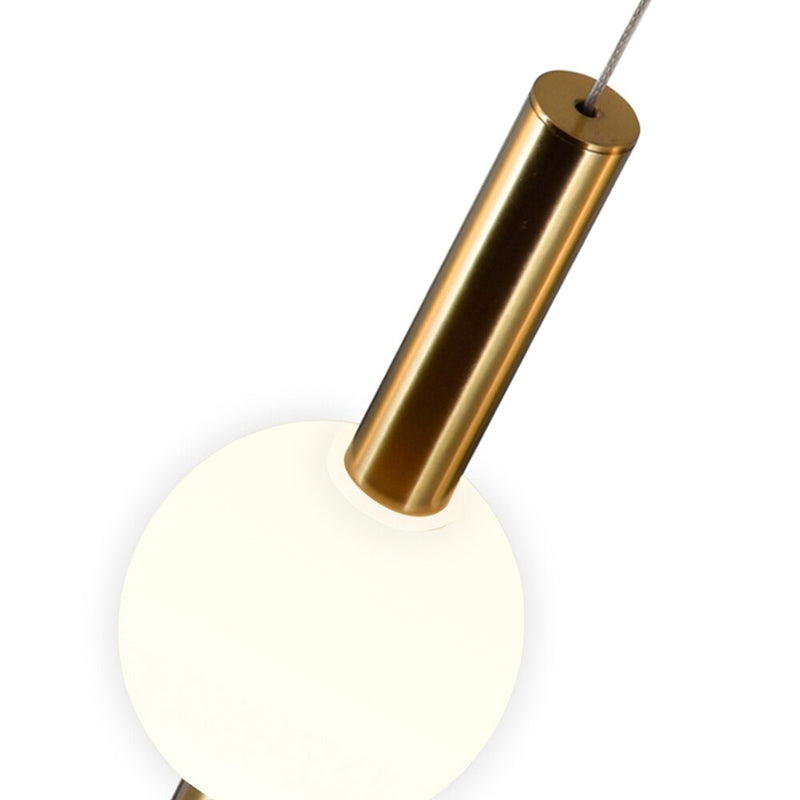 Baton LED Pendant with Brass Finish 1208P20-7-625