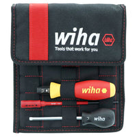 Wiha 11 Piece Insulated Torque Screwdriver and Slimline Blade Set - Inch Pound