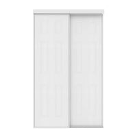 Indoor Studio Bostonian 36 in. x 80.5 in. White Masonite Sliding Closet Door