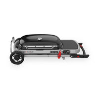 Weber Traveler 1-Burner Portable Gas BBQ, Black