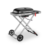 Weber Traveler 1-Burner Portable Gas BBQ, Black