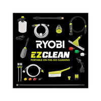 RYOBI 18V ONE+ HP Brushless EZClean 600 PSI 0.7 GPM Cordless Cold Water Power Cleaner (Tool-Only)