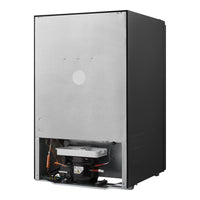 Vissani 4.3 cu. ft. Black Mini Refrigerator with 2 Adjustable Glass Shelves