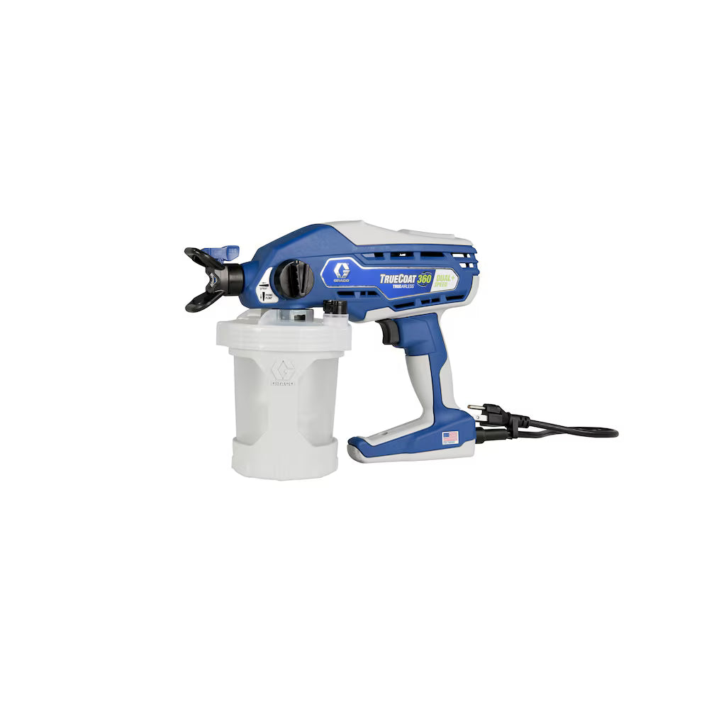 Graco TrueCoat 360 Dual Speed + 32oz HandHeld Paint Sprayer
