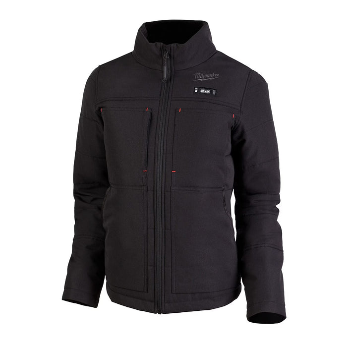Milwaukee Tool Women's Medium M12 12V Li-Ion Cordless AXIS Black Heated Quilted Jacket Kit W/ 3.0 Ah Battery