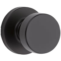 Weiser Prague x Cambie Knob Matte Black Exterior Door Handle Set/Entry Door Knob