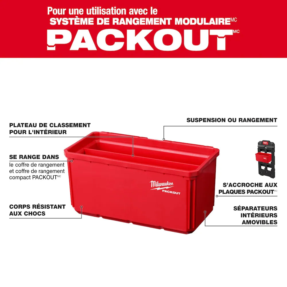 Milwaukee Tool PACKOUT Large Bin Set (2-Pack)