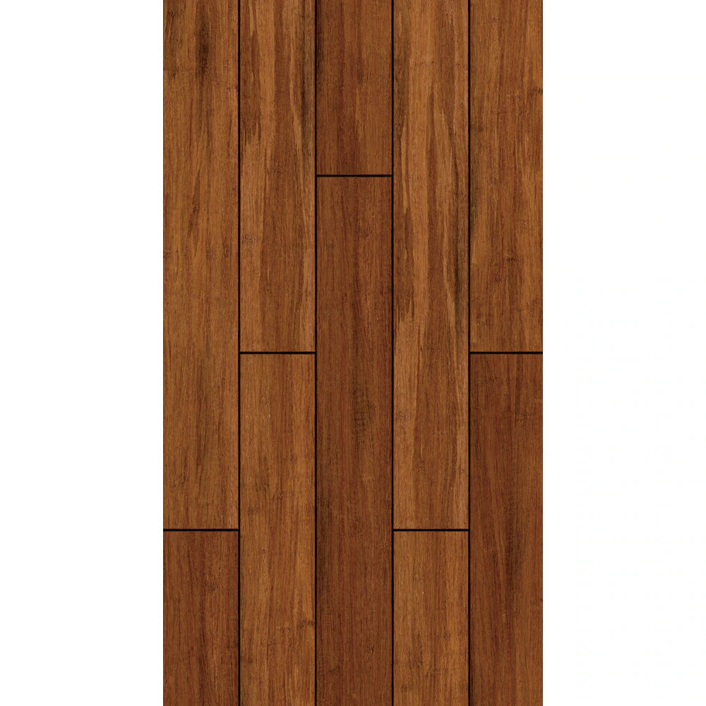 GUOYA T&G Strand Woven Bamboo Carbonized 1/2-inch x 5-1/8-inch x 72-13/16-inch(23.30 sq.ft./carton)