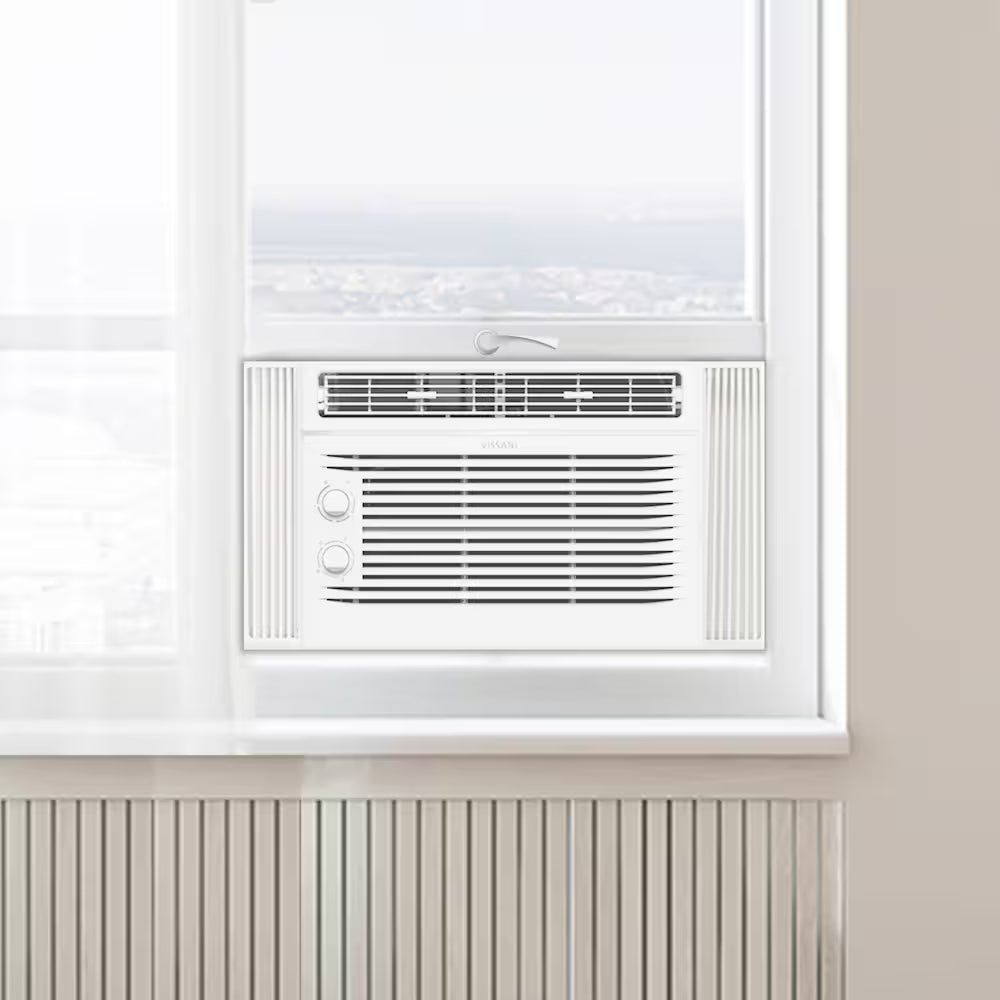 Vissani 5000 BTU Window Air Conditioner Ideal for Small Rooms (Cools up to 150 Sq. Ft.)