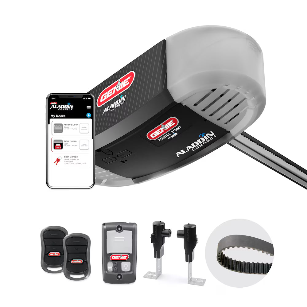 Ultra Quiet Smart Belt Drive Garage Door Opener