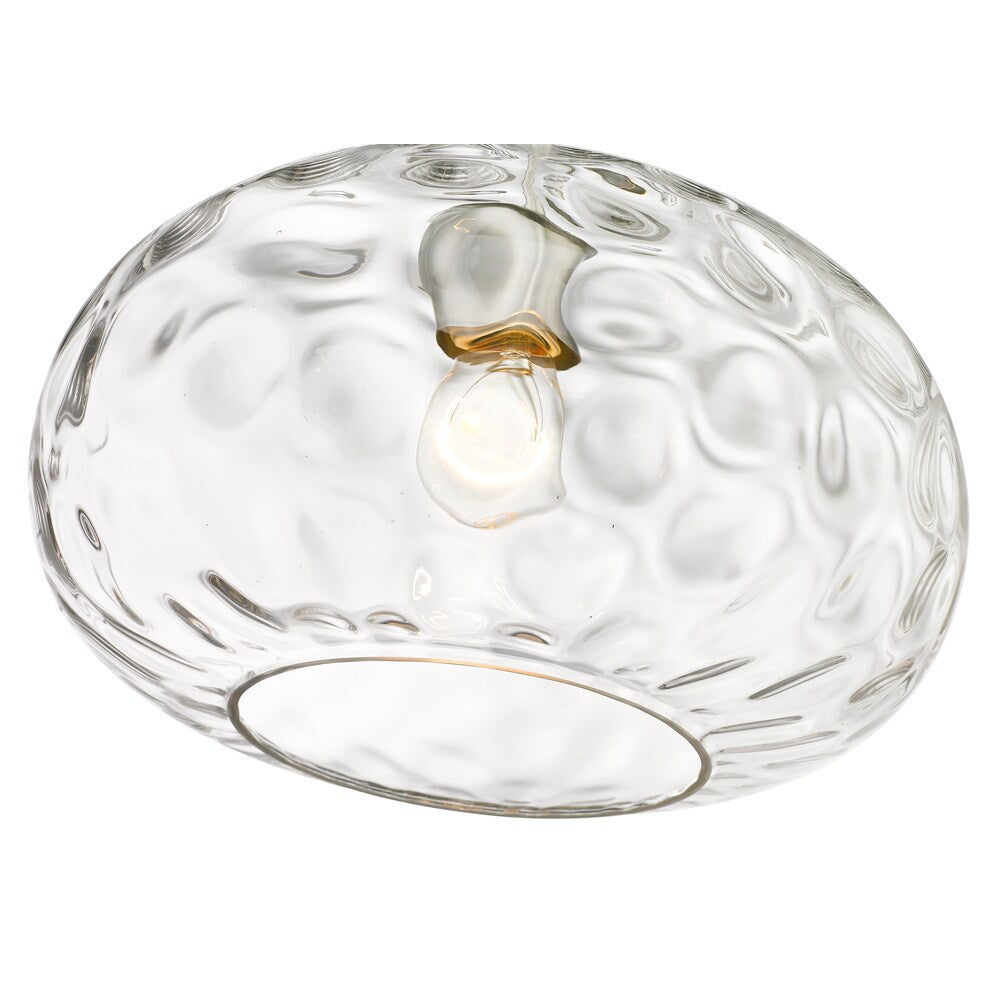 Z-Lite Chloe 1 Light Pendant in Brushed Nickel